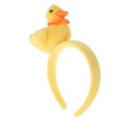 Operitacx Yellow Plush Duck Headband Lightweight and Comfortable Fit Hair Accessory for Women and Suitable for Birthday and Group Pictures