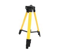 Operitacx Yellow Spirit Level Tripod with Level Vial Steel and Nylon Gauge Holder Gradienter Support Stand for Surveying Equipment Height Load Capacity