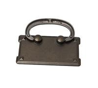 Operitacx Zinc Alloy Retro Bathroom Safety Grab Bar Bronze Vintage Style Durable Slip Armrest Handles for Toilet Lavatory Corridor