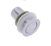 Operitacx Zinc Alloy Washbasin Drainer Basket with Flat Flap Cover Water Stopper Plug for Kitchen Bathroom Laundry Sink Drain Safe and Easy to Clean Waste Plug