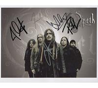 Opeth (Band) FULLY SIGNED Photo 1st Generation PRINT Ltd 150 + Certificate (3)