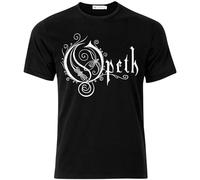 Opeth Band T-Shirt Music Rocks Cotton Heavy Death Metal Black