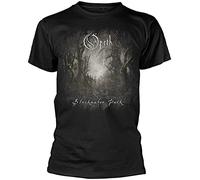 Opeth Blackwater Park Men Black Cotton T-Shirt Print Tee Shirts XL