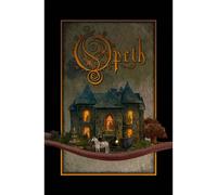 Opeth In Cauda Venenum Textile Poster in Black Opeth Black