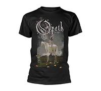 Opeth Men's Horse T-Shirt Black, Black, Medium