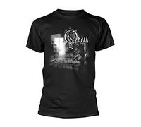 Opeth Men's T-Shirt Damnation Band Logo Nue Official Black XL, Black, XL
