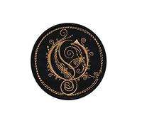 Opeth Metal Band Gold Patch Badge Embroidered Iron on Applique Souvenir Accessory