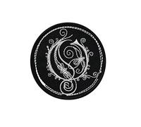 Opeth Metal Band Silver Patch Badge Embroidered Iron on Applique Souvenir Accessory