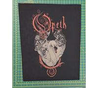 Opeth Swan Large Size Printed Sew On Printed Back Patch Officially Licensed