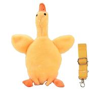 Opexicos 1Pcs Cute Crossbody Duck Bag Cartoon Animal Shoulder Bag Fluffy Bag For Gift, Yellow