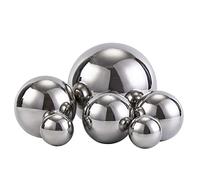 Opexscal Stainless Steel Decorative Balls, Shiny Decorative Orbs for Centerpiece Decor, Set of 6