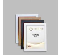 OPFR A1 A2 A3 A4 A5 Picture,Photo,Poster,Frames Various Sizes, (Oak, A4(297x210mm))
