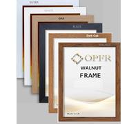 OPFR Premium Quality Poster Photo Picture Frames (Walnut, 24 x 16 inch)