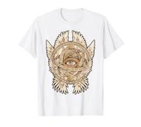 Ophanim Angel Seraphim Angelic Biblical Ezekiel Value Graphic T-Shirt, Men, White, L