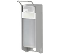 Ophardt Original Eurospender ingo-Man Classic® with Control Lever 500 ml Soap Dispenser and Disinfectant Dispenser for Wall Mounting Made of Aluminium with Empty Bottle Made in Europe
