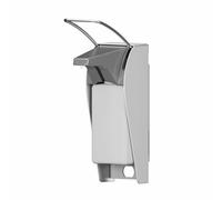 Ophardt Original Eurospender ingo-Man go with control lever, 500 ml, soap dispenser and disinfectant dispenser for wall mounting, made of high-quality aluminium, made in Europe