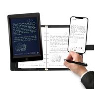 Ophayapen Smart Digital Pen Set with Notepad and Blackboard, Real Time Sync for Scanning, Convert to Text, Store and Share Paper Notes, Compatible
