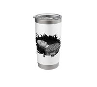 Ophelia Grunge by John Everett Millais Stainless Steel Insulated Tumbler
