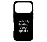 Ophelia's Tragic Elegance Inspired by Shakespeare's Drama Case for iPhone 17 Pro