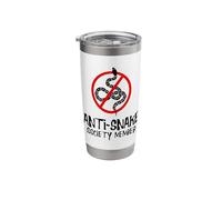 Ophidiophobia Fear of Snakes Serpent Boa Python Reptile Stainless Steel Insulated Tumbler