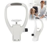 Ophthalmic optics accessories: Adjustable headrest with headband and chin rest for refraction tables and training devices