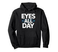 Ophthalmic Technician Examining Eyes Morning Till Last Pullover Hoodie