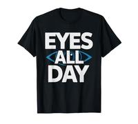 Ophthalmic Technician Examining Eyes Morning Till Last T-Shirt