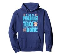 Ophthalmologist Never Stops Until It's Done Motivation Pullover Hoodie