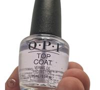 OPI 15ml Top Coat - Clear, Professional Long-Lasting High-Shine Protection