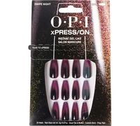 OPI xPRESS/ON Black Purple Press On Nails for a Gel-Like Salon Manicure - Swipe Night