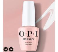 OPI GelColor Intelli-Gel HEMA-Free Gel Polish - Put It In Neutral 15ml (GCT65)