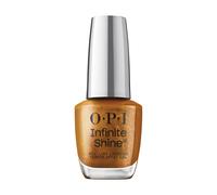 OPI Infinite Shine Stunstoppable | Opaque Dark Brown Metallic Long Wear Gel Like Nail Polish | Vegan Long Lasting Streak Free