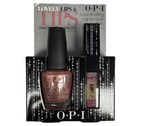 OPI Lovely Lips & Tips - OPI Cozu-melted in the Sun 15ml + Lip Gloss 6.2g