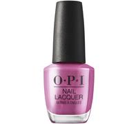 OPI Nail Lacquer CosMIC Drop | Opaque Dark Pink Metallic Chip Resistant Nail Polish | Metallic Mega Mix Collection