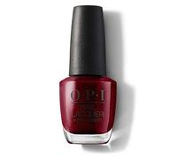 OPI Nail Lacquer Dark Red Nail Polish - I'm Not Really a Waitress 15ml