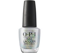 OPI Nail Lacquer Opaque & Bright Holographic Finish Silver Nail Polish Up to 7 Days of Wear Chip Resistant & Fast Drying Fall 2023 Collection
