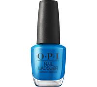 OPI Nail Lacquer Y2Slay | Opaque Bright Blue Metallic Chip Resistant Nail Polish | Metallic Mega Mix Collection