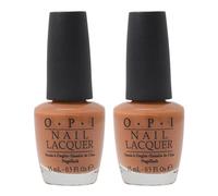 OPI Nail Polish 15ml A-Piers To Be Tan NLF53 Varnish Lacquer Brown x 2