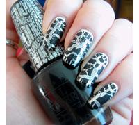 OPI Nail Polish Shatter Collection - Black Shatter NL E53 - 15ml Full Size NEW