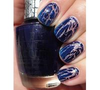 OPI Nail Polish Shatter Collection - Navy Shatter NL E63 - 15ml Full Size NEW