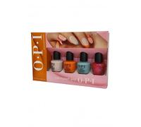 OPI / O.P.I Me Myself and OPI Nail Set 4 x 3.75ml Pink, Silicon, NFTease Me, Spring Break OPI