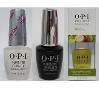 OPI Set ~Infinite Shine Top Coat & Base Coat+Pro Spa Cuticle Oil 14.8ml~
