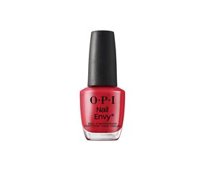 OPI Women's Nail Envy Nail Strengthener in Big Apple Red | Size: 15ml OPI Big Apple Red 15ml