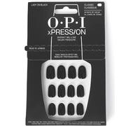 Opi Xpress/on Iconic Shades Lady In Black Artificial Nails 30 Units Black Woman
