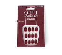 OPI xPRESS/ON Dark Red Press On Nails Gel-Like Salon Manicure - Malaga Wine
