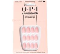 OPI xPRESS/ON Sheer Pink Press On Nails Gel-Like Salon Manicure - Bubble Bath