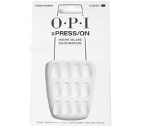 OPI xPRESS/ON White Press On Nails Gel-Like Salon Manicure - Funny Bunny