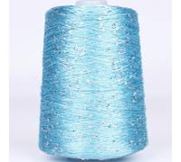 OPica 500G Glitter Fancy Yarn Sequin Hand Crochet Thread Knitting Clothes Needleworkyarn with Sequins Knitting Yarn Needlework Sequins