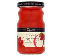 Opies Cocktail Cherries Maraschino 225g - Pack of 2