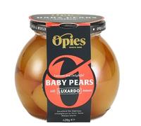 Opies Fruits with Alcohol (1, Baby Pears In Amaretto 420gm)